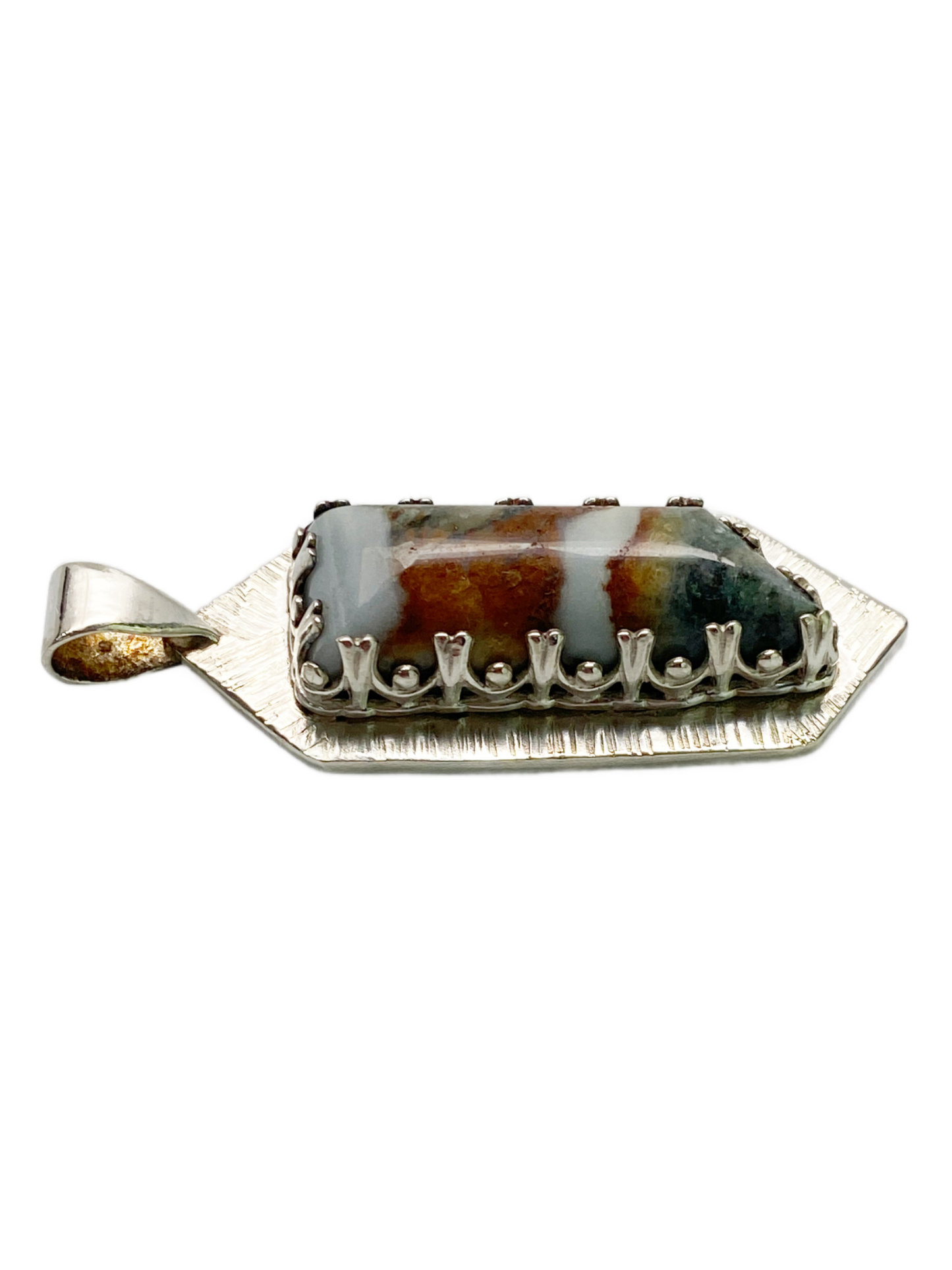 BC Ocean Picture Stone Pendant