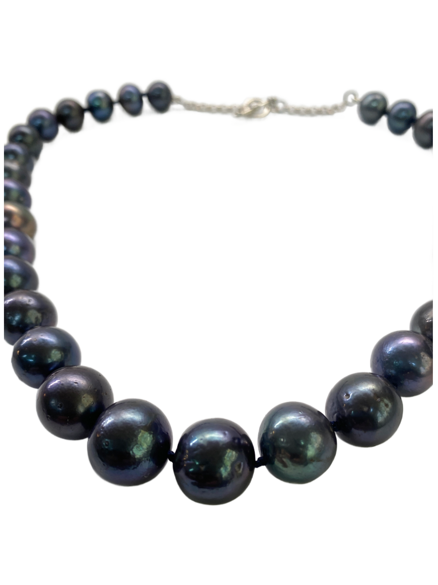 Bold Black Pearl Necklace