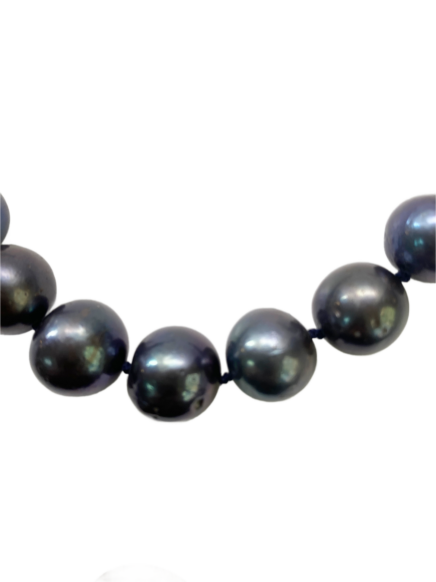 Bold Black Pearl Necklace