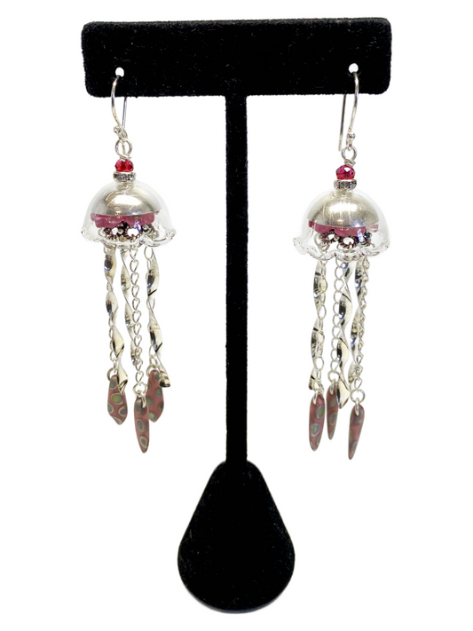 Big Bold Jellyfish Earrings