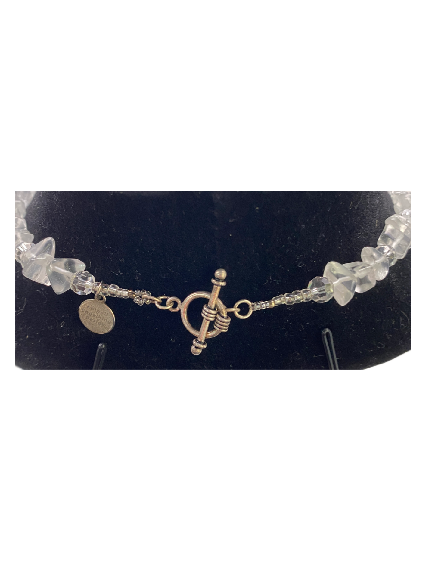 Frozen Crystal Cascade Necklace