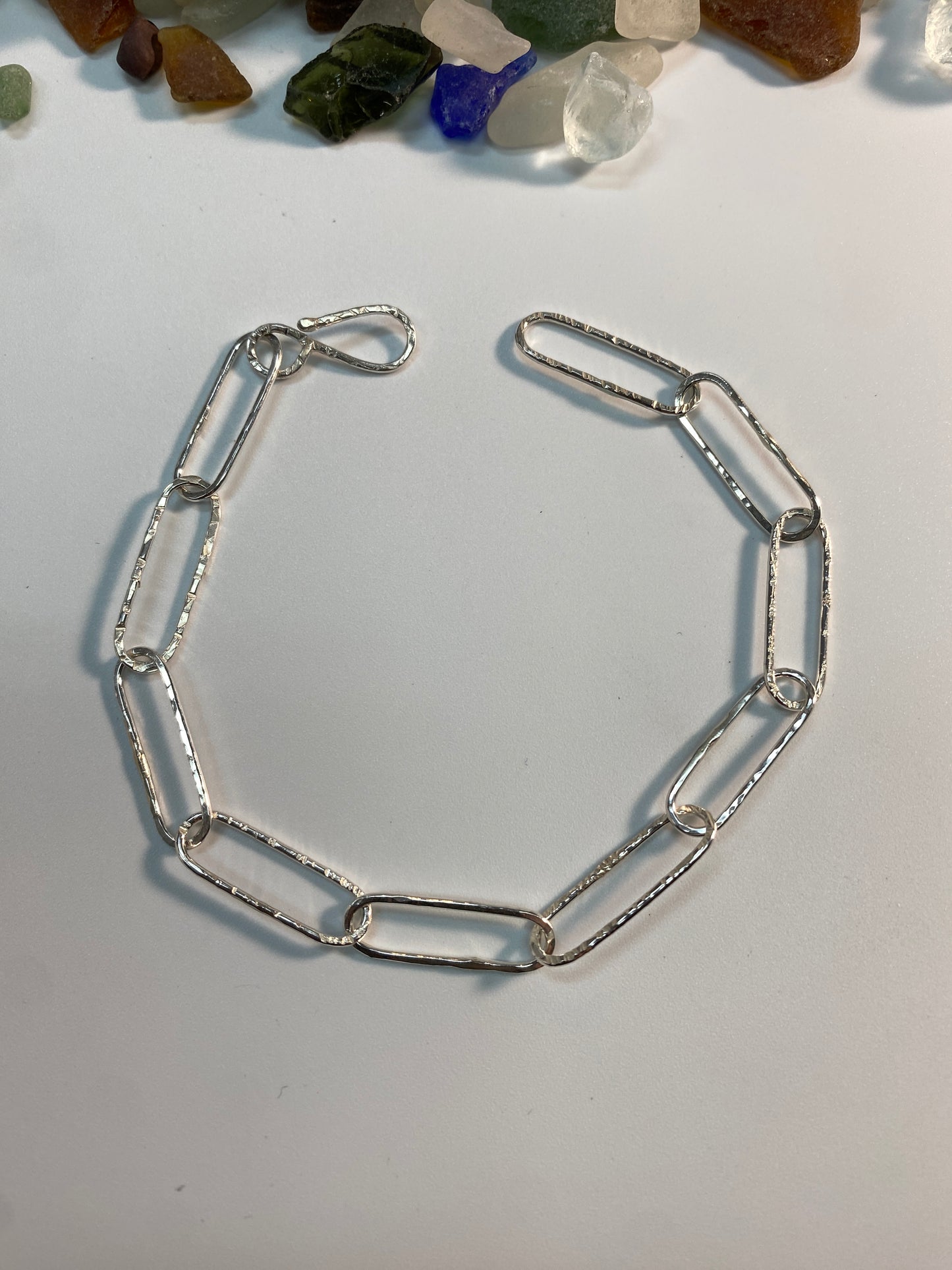 Beginners Paper Clip Chain Bracelet Class