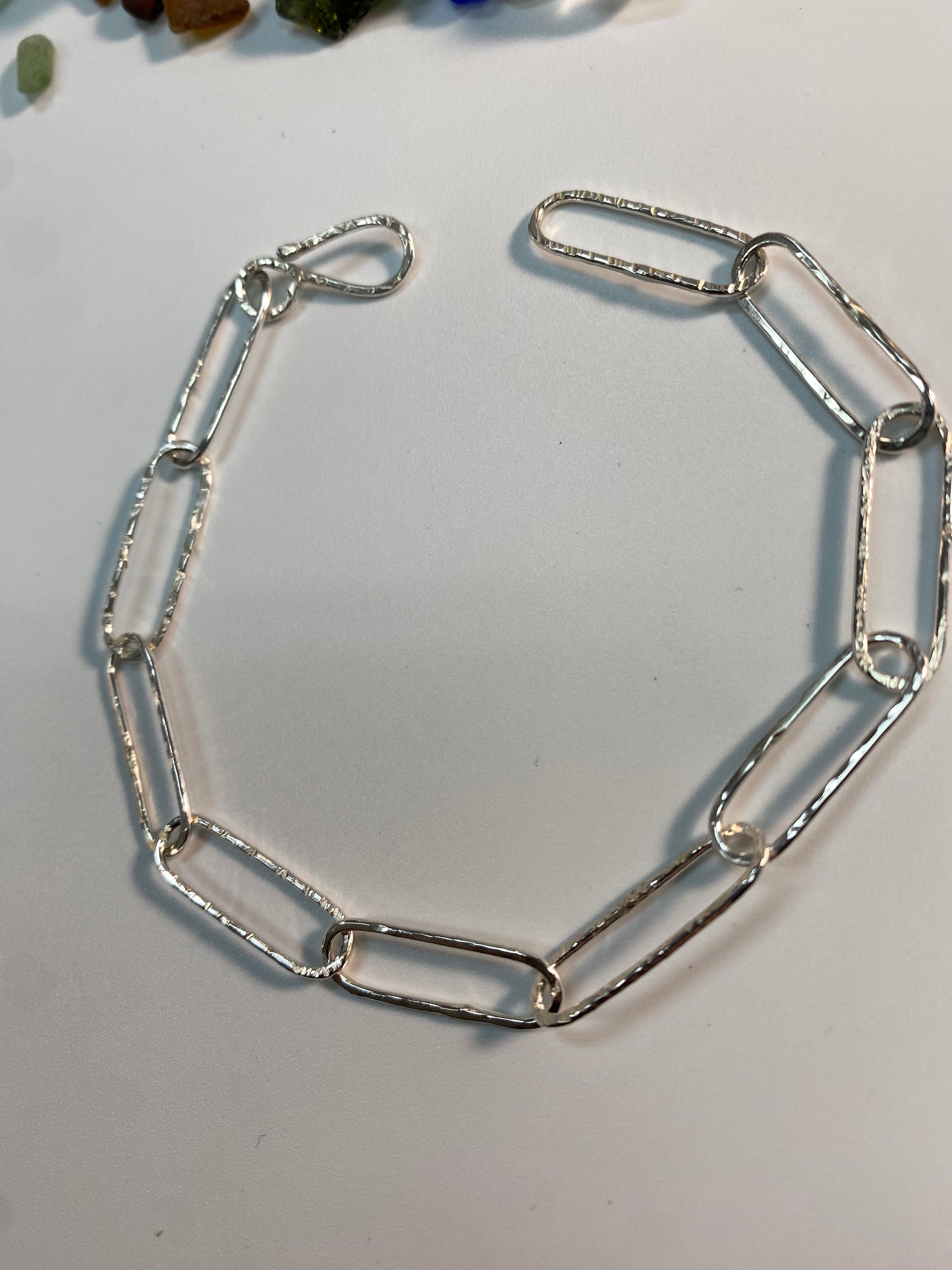 Beginners Paper Clip Chain Bracelet Class