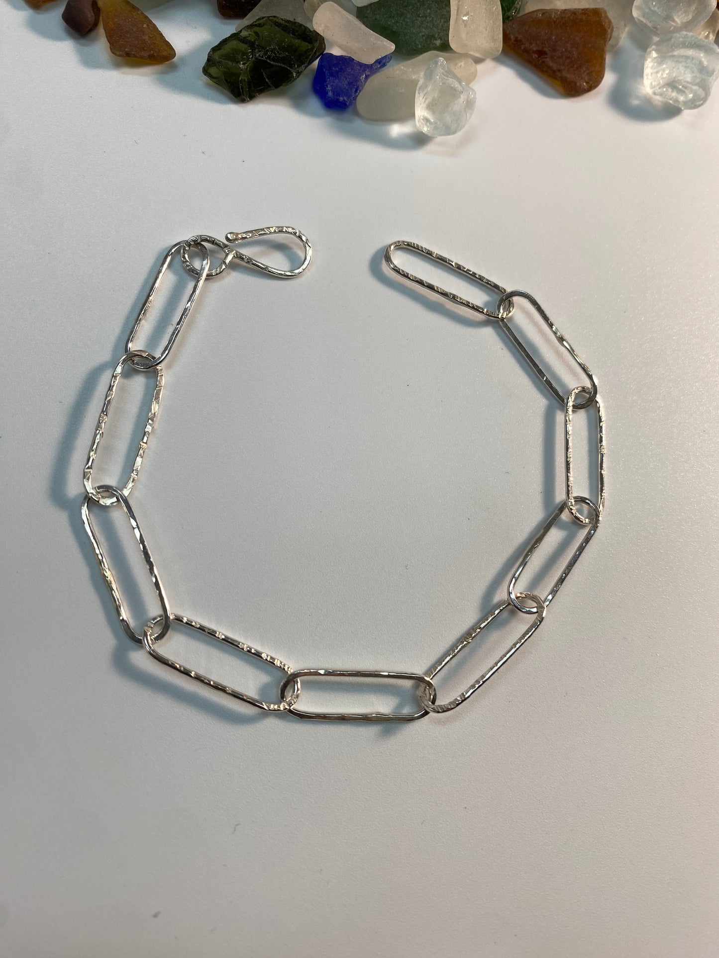 Beginners Paper Clip Chain Bracelet Class