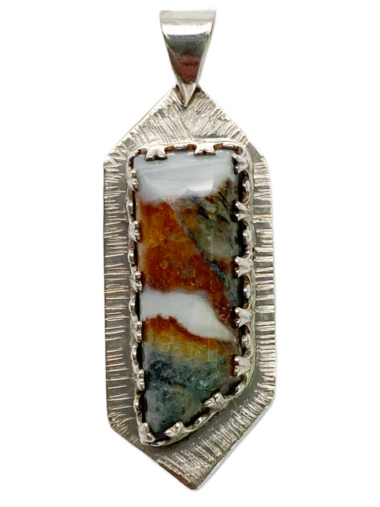 BC Ocean Picture Stone Pendant