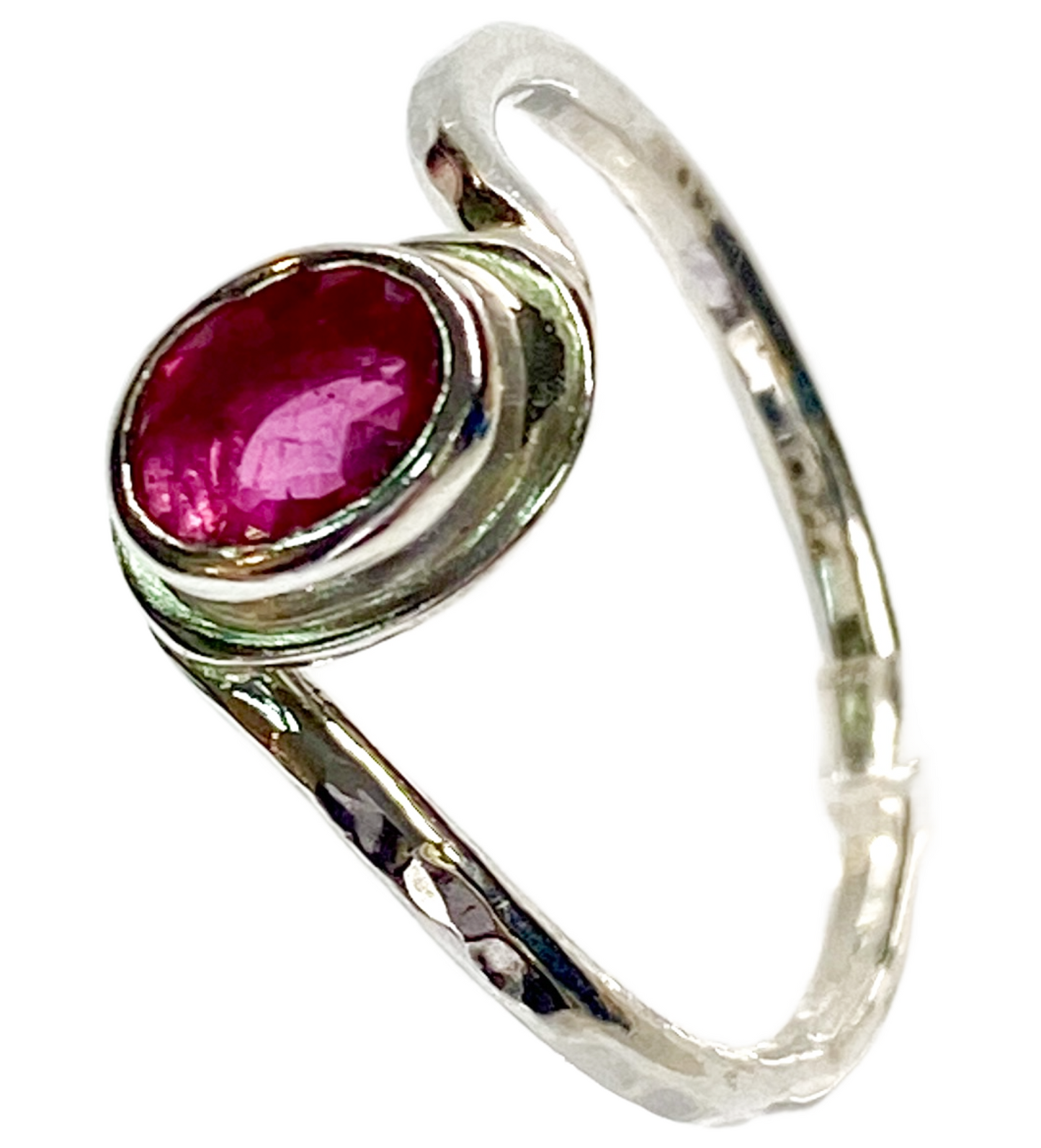 Ruby Twist Ring