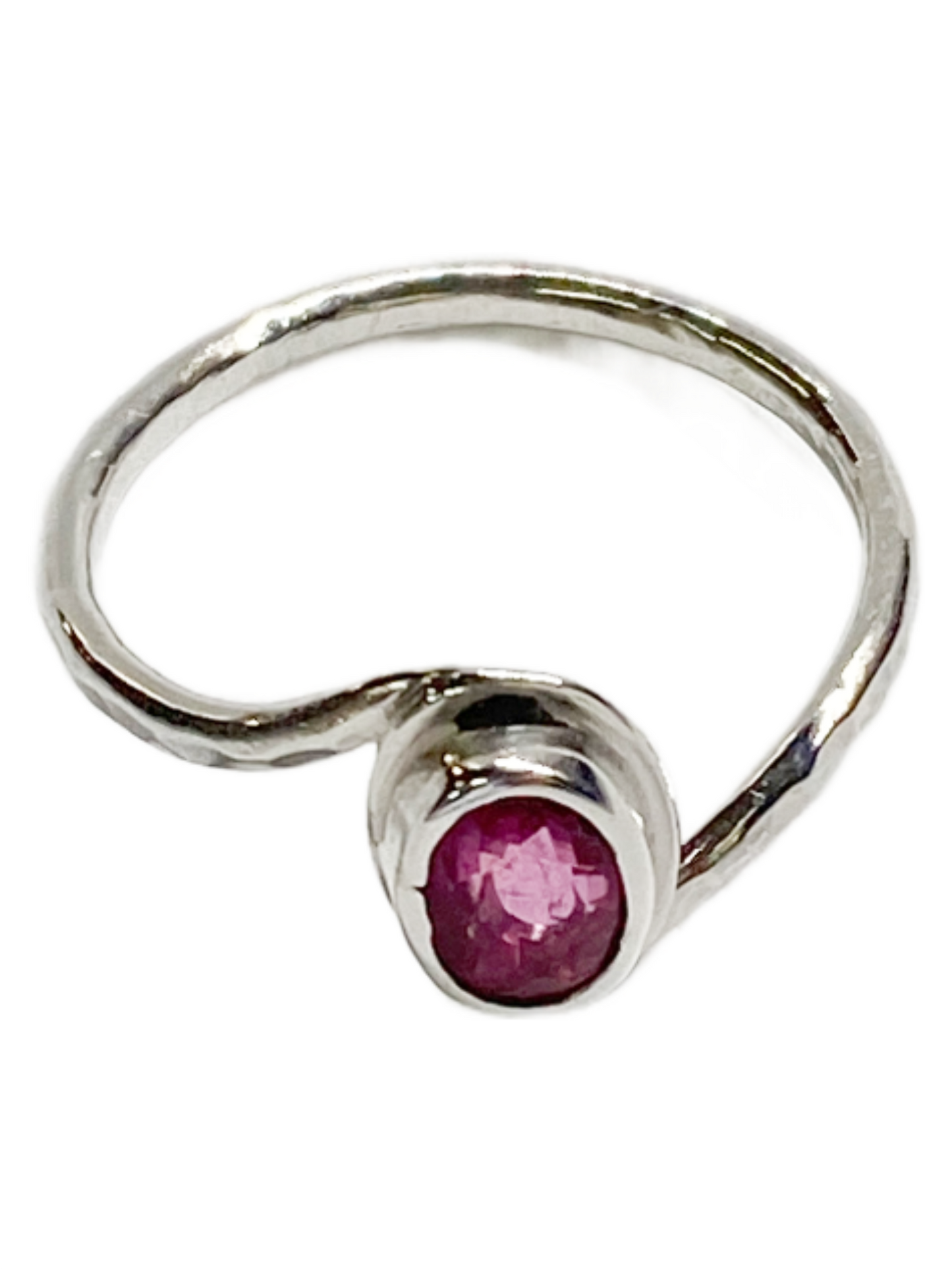Ruby Twist Ring