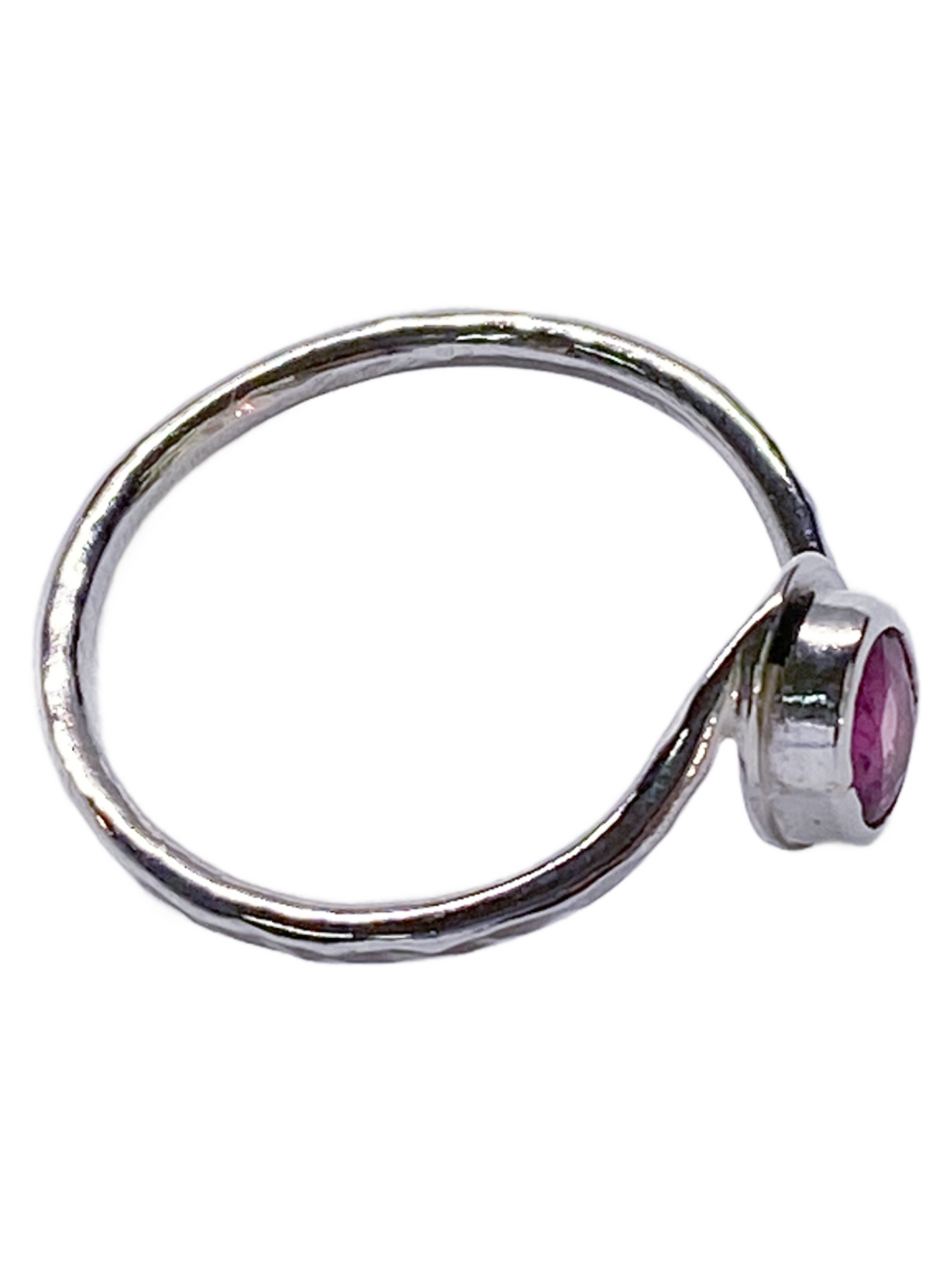 Ruby Twist Ring