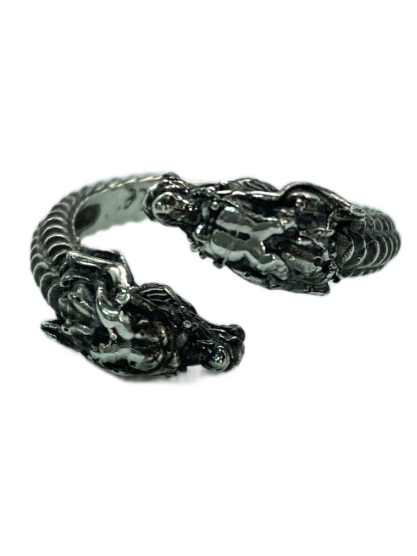 Twin Dragon Ring