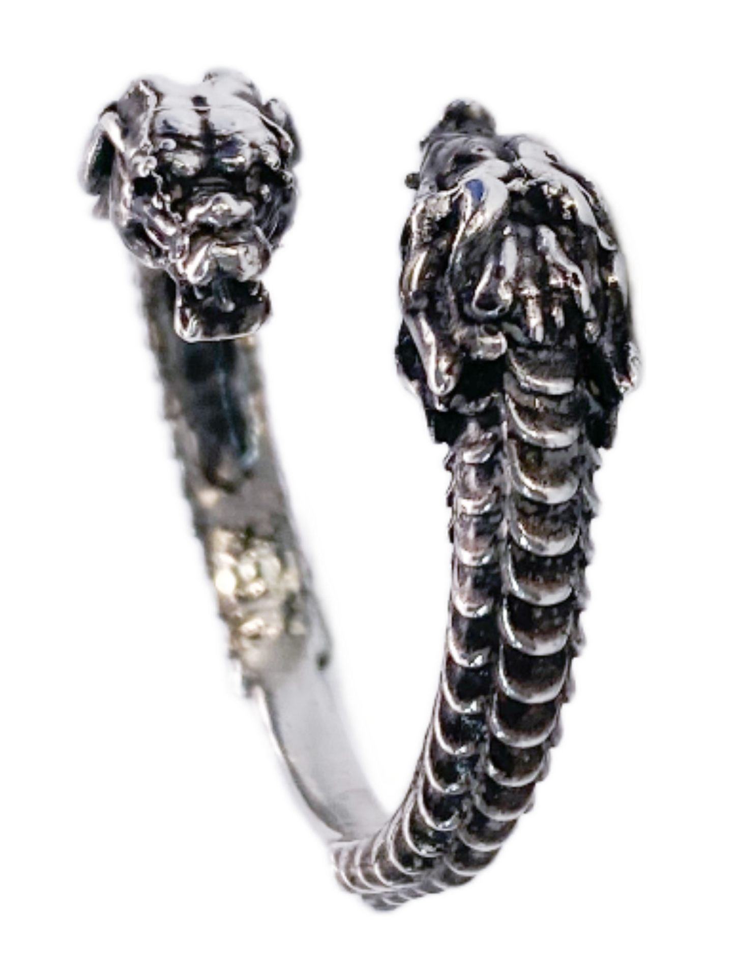 Twin Dragon Ring