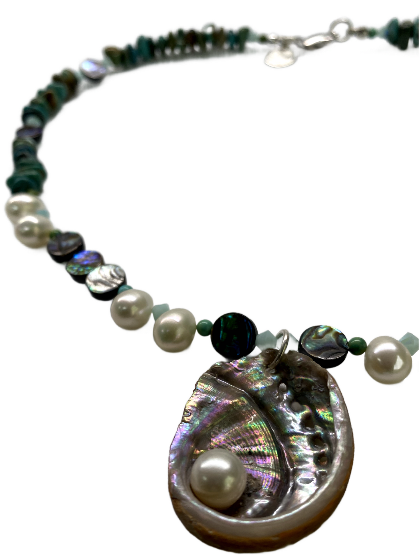 Abalone Sea Breeze Necklace