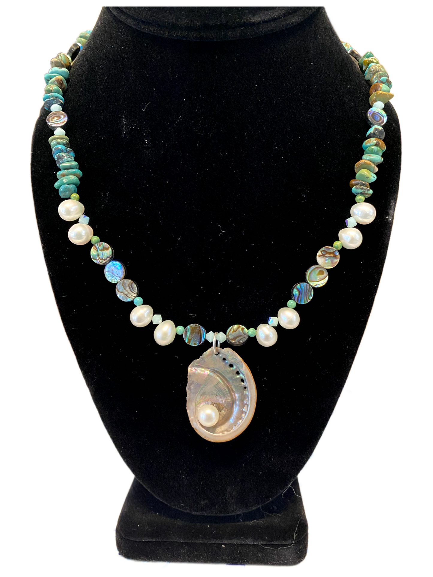 Abalone Sea Breeze Necklace
