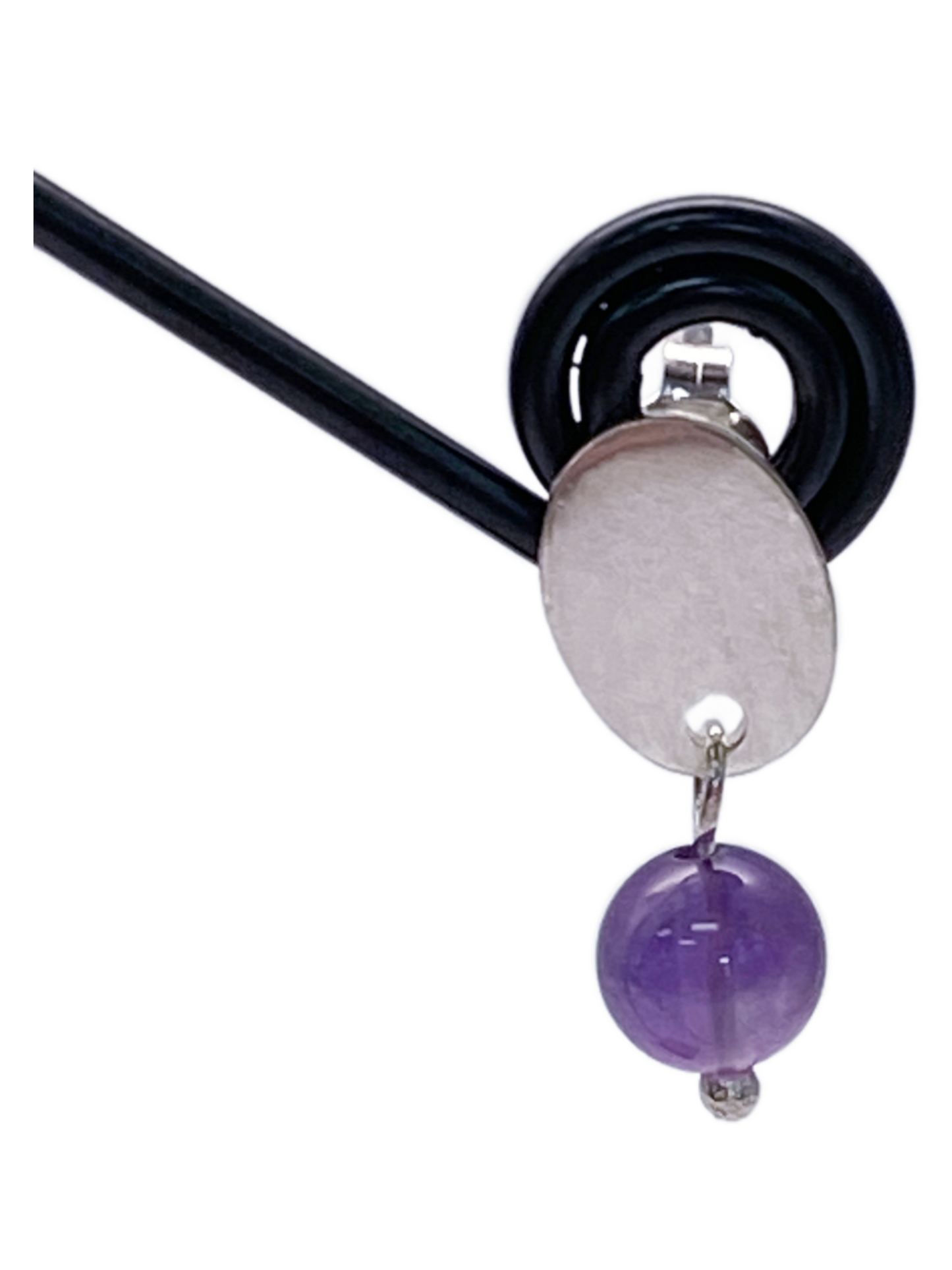 Amethyst & Sterling Silver Earrings