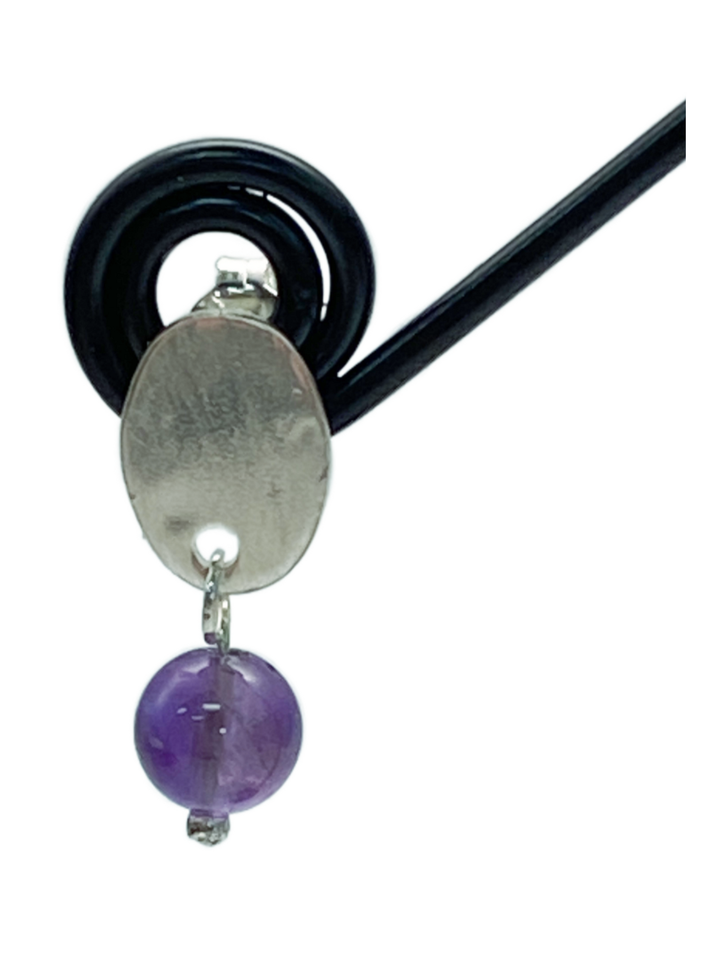 Amethyst & Sterling Silver Earrings