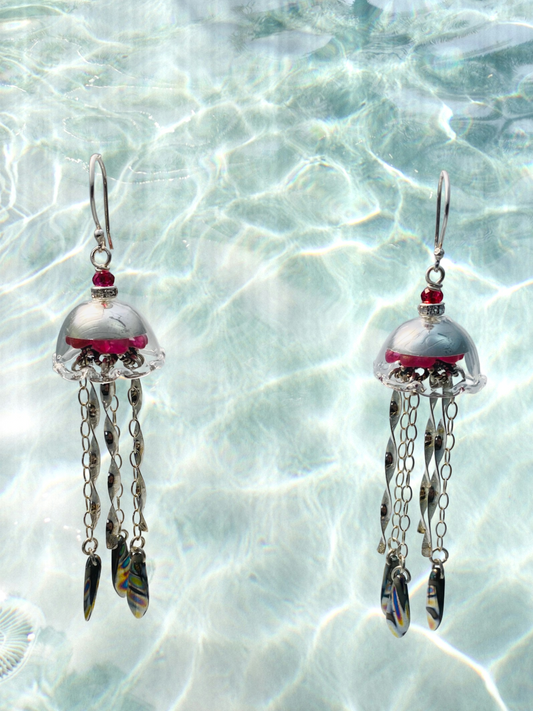 Big Bold Jellyfish Earrings